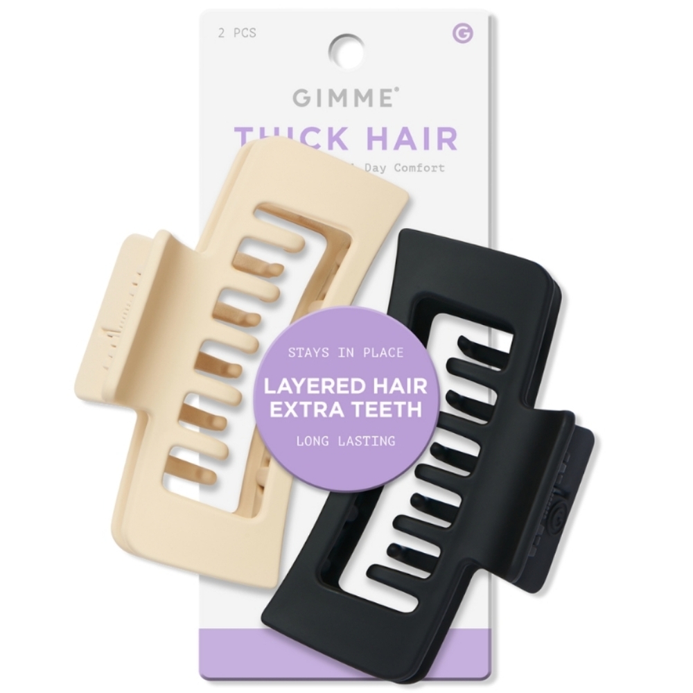 NWT Thick-Hair Clips